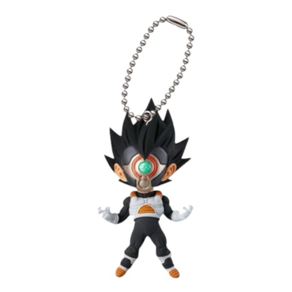 DRAGON BALL GASHAPON KEYCHAIN SUPER UDM BURST 27 - BLACK MASKED SAIYAN VEGETA